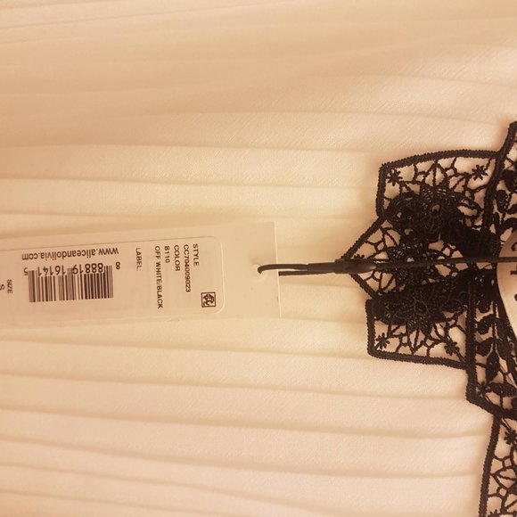 Alice & Olivia Fefe Cold Shoulder New (S) - Picture 4 of 4